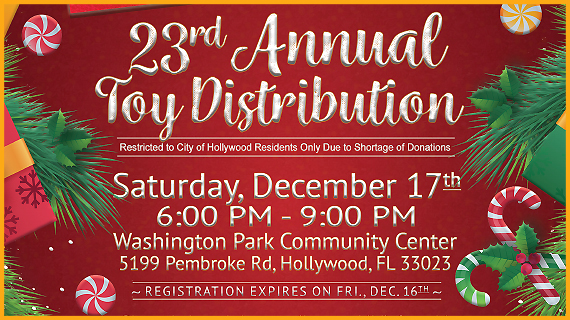 23rdh Annual Toy Distribution Registration